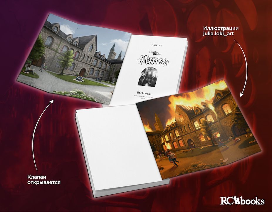 Секрет Небес: Колледж. Обложка.